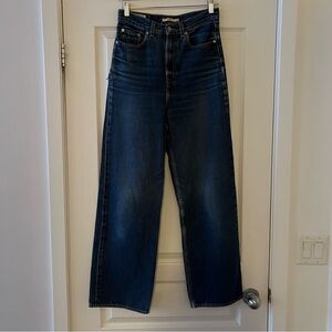 Levi's Women's High Loose Jeans - Dark Blue